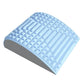 Blue Lumbar Massager For Spinal Stretching And Relaxation