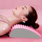 Blue Lumbar Massager For Spinal Stretching And Relaxation