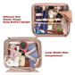 Blue Multifunctional Travel Toiletry Organizer with Hanger
