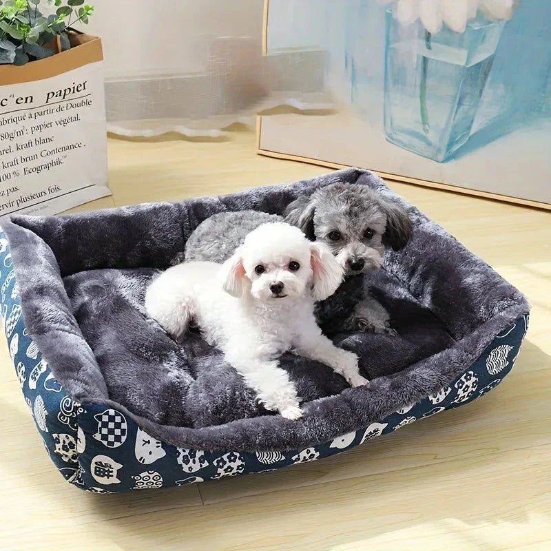 Blue Pet Dog Bed Sofa Mat for All Sizes - Pet Care > Dog