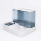 Blue Pet Feeder 3L Automatic Cat Feeder and Water Dispenser