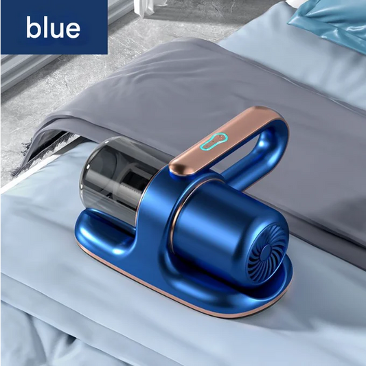 Blue Powerful Cordless UV C Dust Mite Vacuum