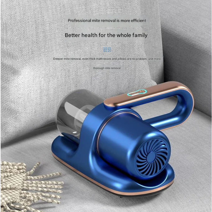 Blue Powerful Cordless UV C Dust