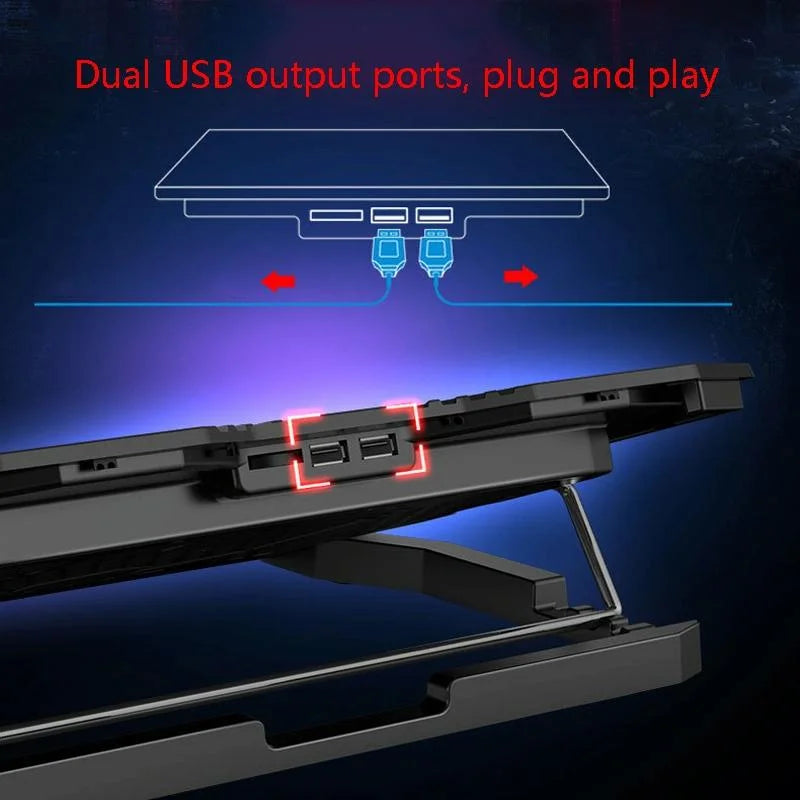 Blue Touch Laptop Cooling Bracket - K5-1964932294775017475