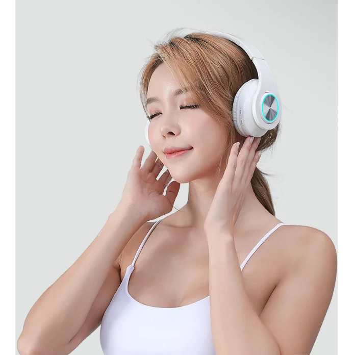 Bluetooth 5.0 Wireless Earphones Foldable Headset Stereo