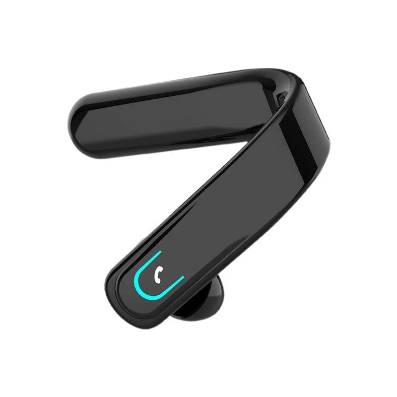 Bluetooth 5.1 Earhook Sport Headphone - Black - Electronics