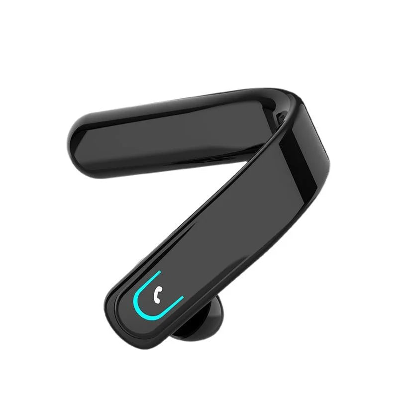 Bluetooth 5.1 Earhook Sport Headphone - Black - Electronics