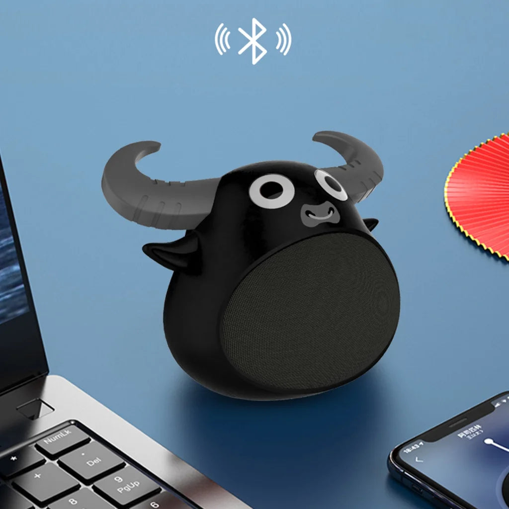 Bluetooth Animal Face Speaker Wireless Portable Stereo