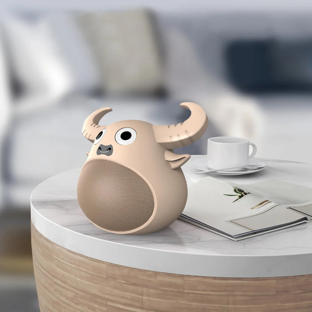 Bluetooth Animal Face Speaker Wireless Portable Stereo