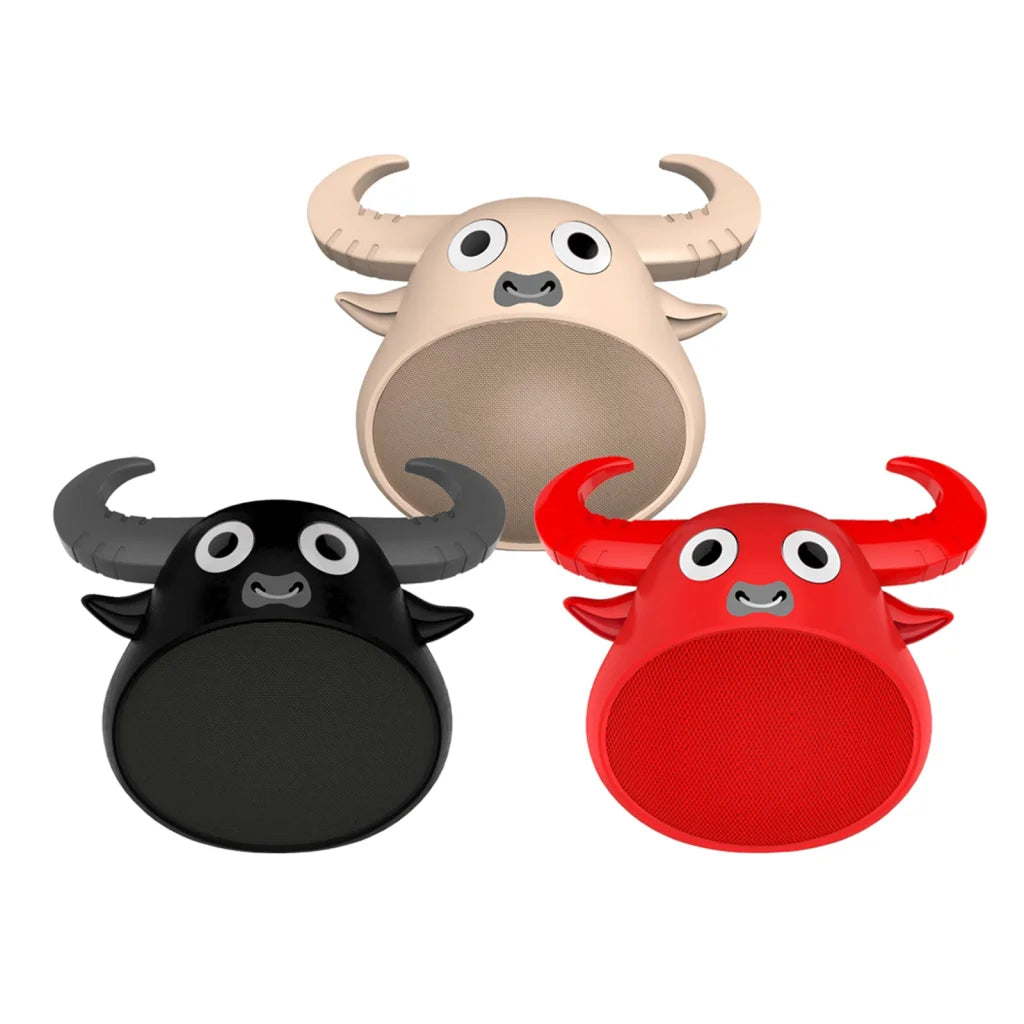 Bluetooth Animal Face Speaker Wireless Portable Stereo