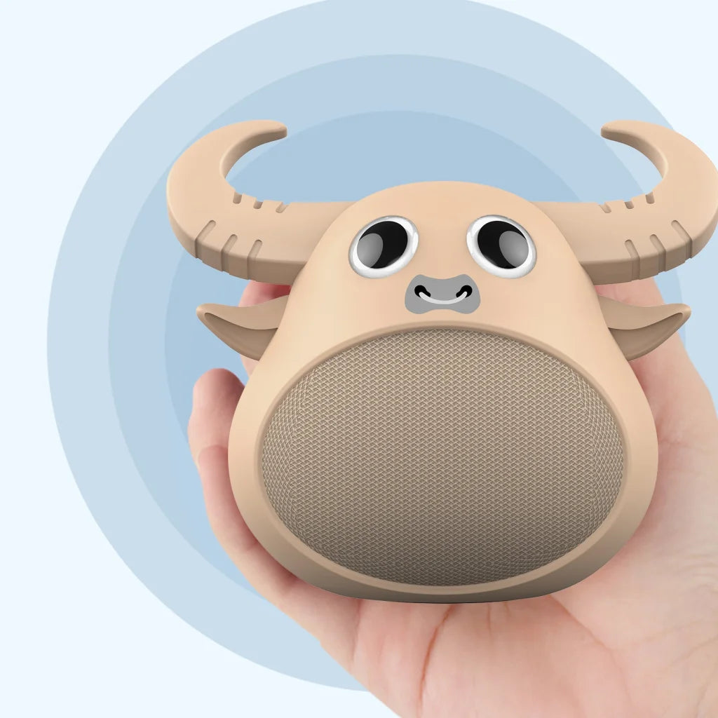Bluetooth Animal Face Speaker Wireless Portable Stereo
