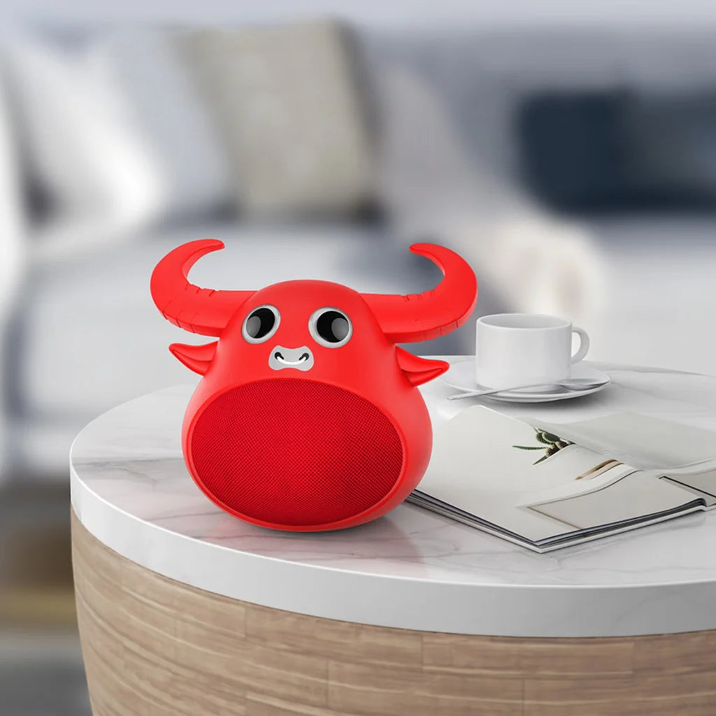 Bluetooth Animal Face Speaker Wireless Portable Stereo