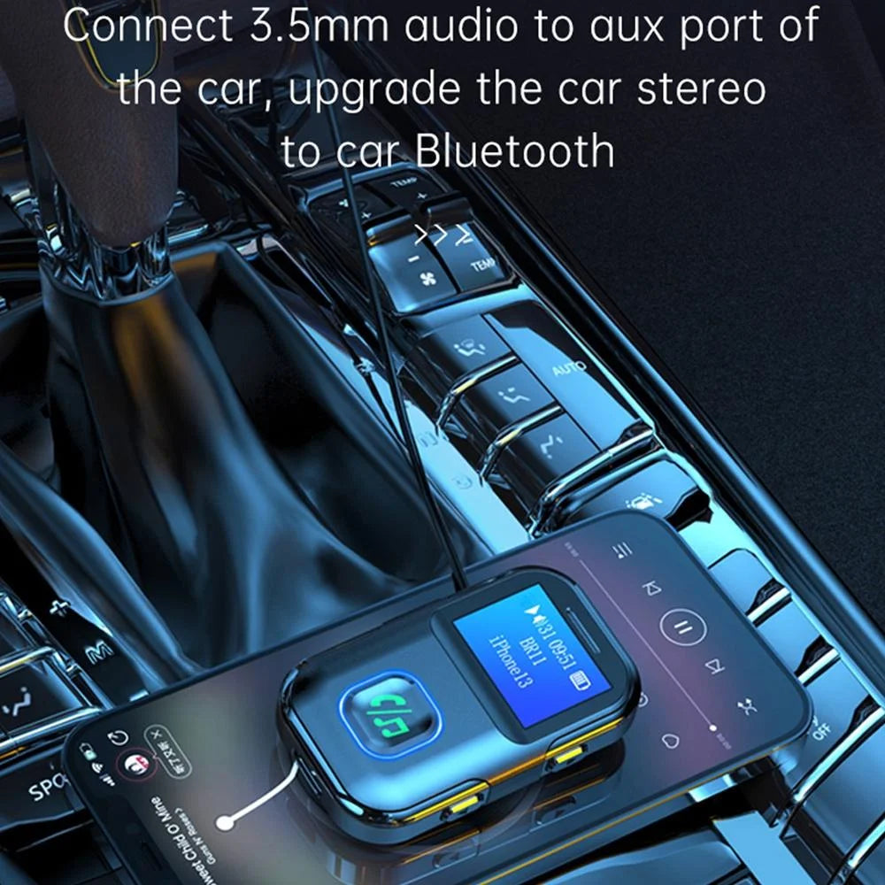 Bluetooth Audio Receiver With Screen And Mp3 Player-1915197752501997573