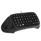 Bluetooth Keyboard For Ps4 Controller - Black