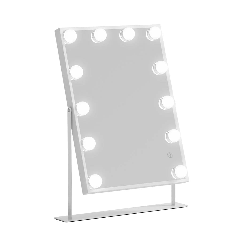 Bluetooth LED Makeup Mirror Lighted Vanity Hollywood 30x40CM
