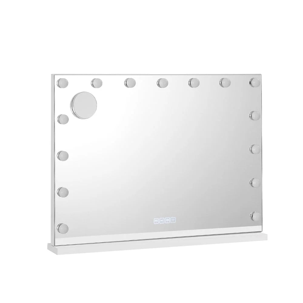 Bluetooth Makeup Mirror 80x58cm Hollywood with LED Vanity