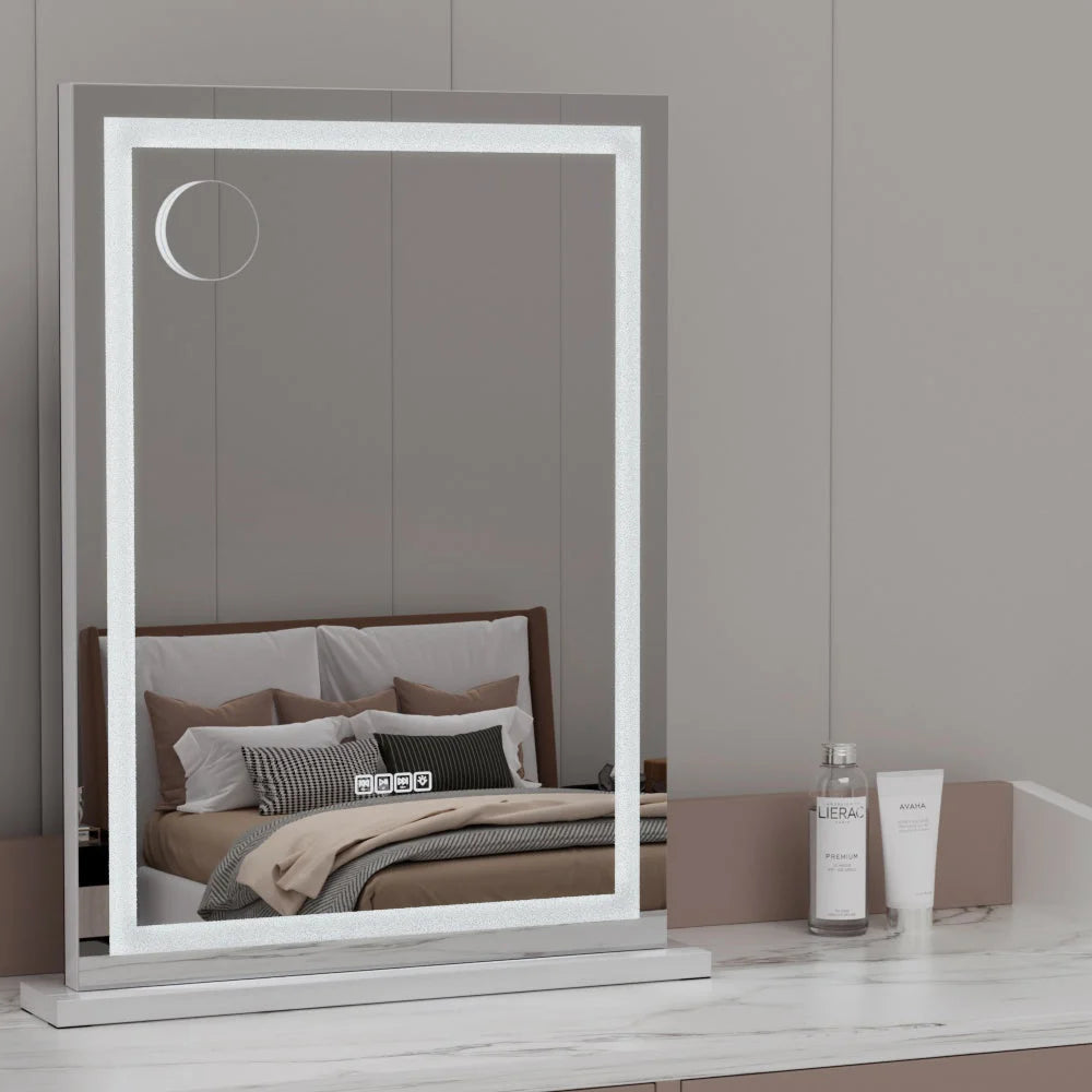 Bluetooth Makeup Mirror Hollywood Vanity 58x80cm with LED