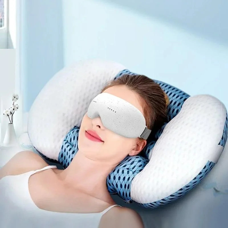 Bluetooth Music Eye Massager Hot Vibration Eye Care Rhythm