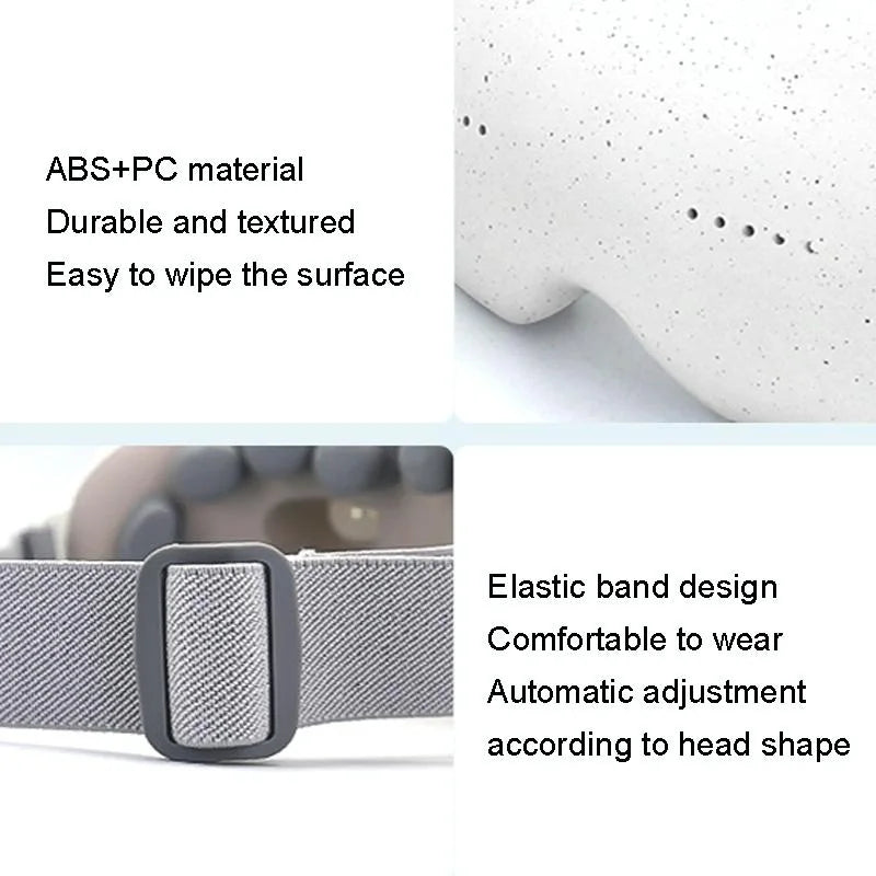 Bluetooth Music Eye Massager Hot Vibration Eye Care Rhythm