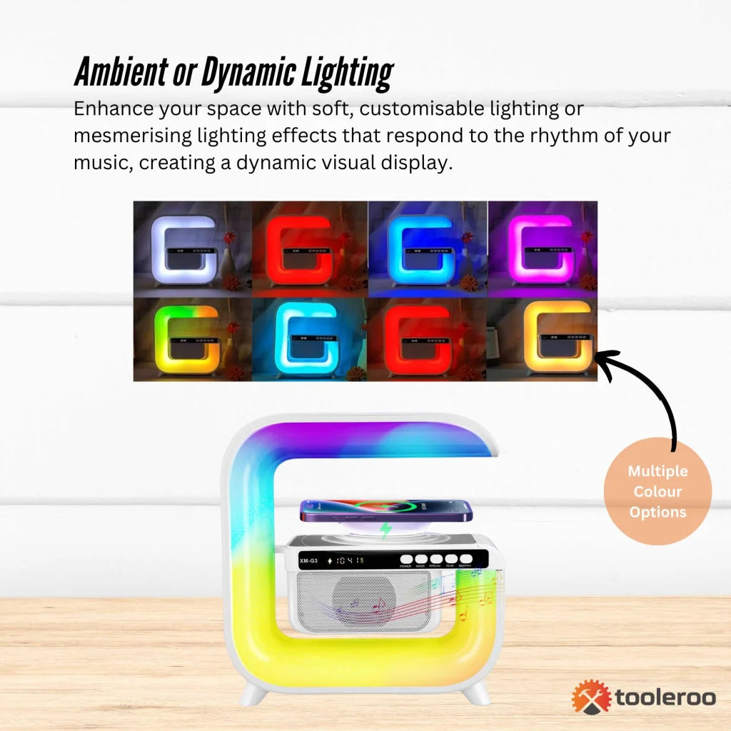 Bluetooth Rechargeable Speaker - Wireless Phone Charging