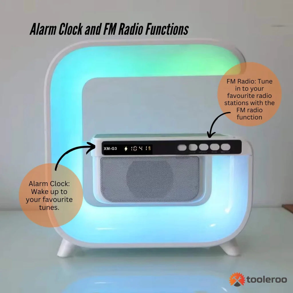 Bluetooth Rechargeable Speaker - Wireless Phone Charging