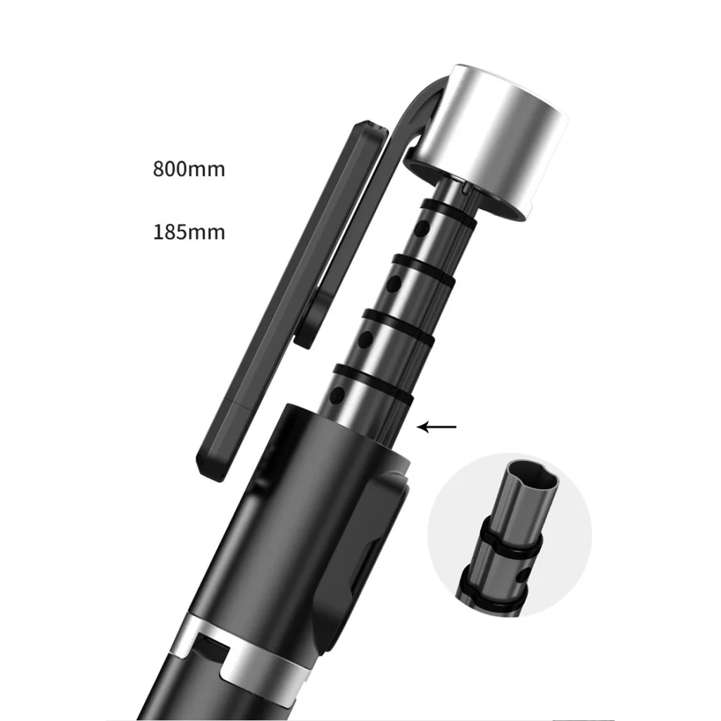 Bluetooth Selfie Stick + Tripod with Remote - Aluminum (TEQ