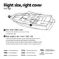 Seamanship boat cover with 21ft trailerable jumbo marine