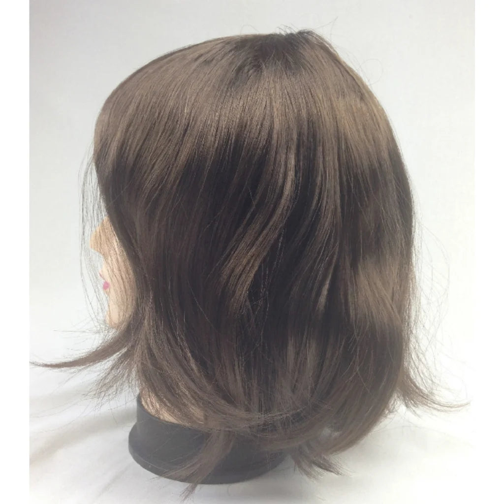 Bob Wig Costume Short Straight Fringe Cosplay Party Full