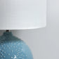 Boden Ceramic Table Lamp - Blue - Home & Garden