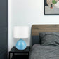 Boden Ceramic Table Lamp - Blue - Home & Garden