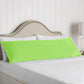 Body Pillowcase Artex 100% Cotton Lime - Home & Garden