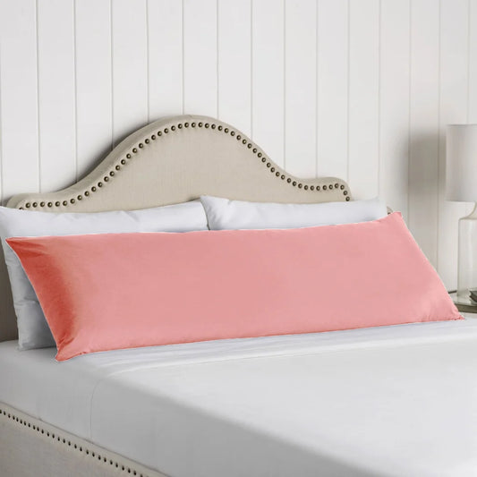 Body Pillowcase Artex 100% Cotton Pink - Home & Garden