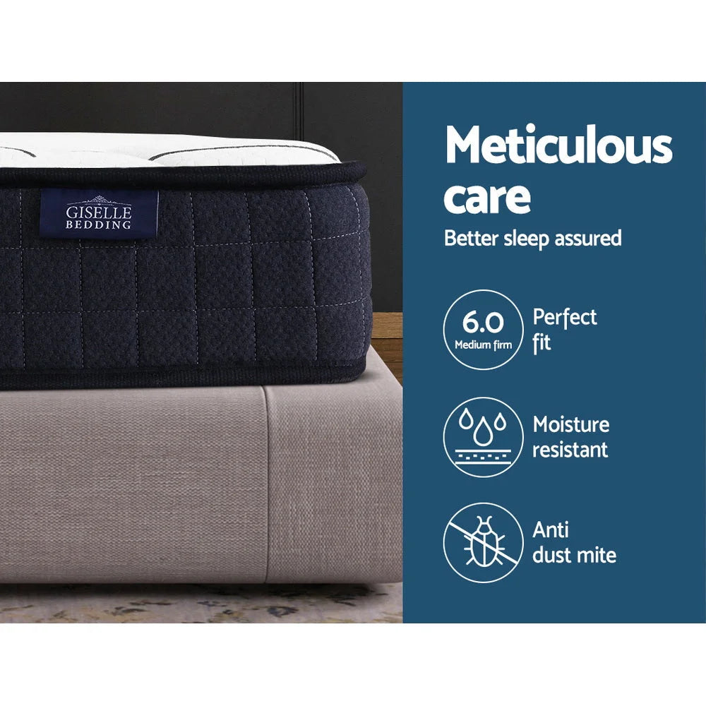 Foam 16cm mattress with foam layer and stitched cover
