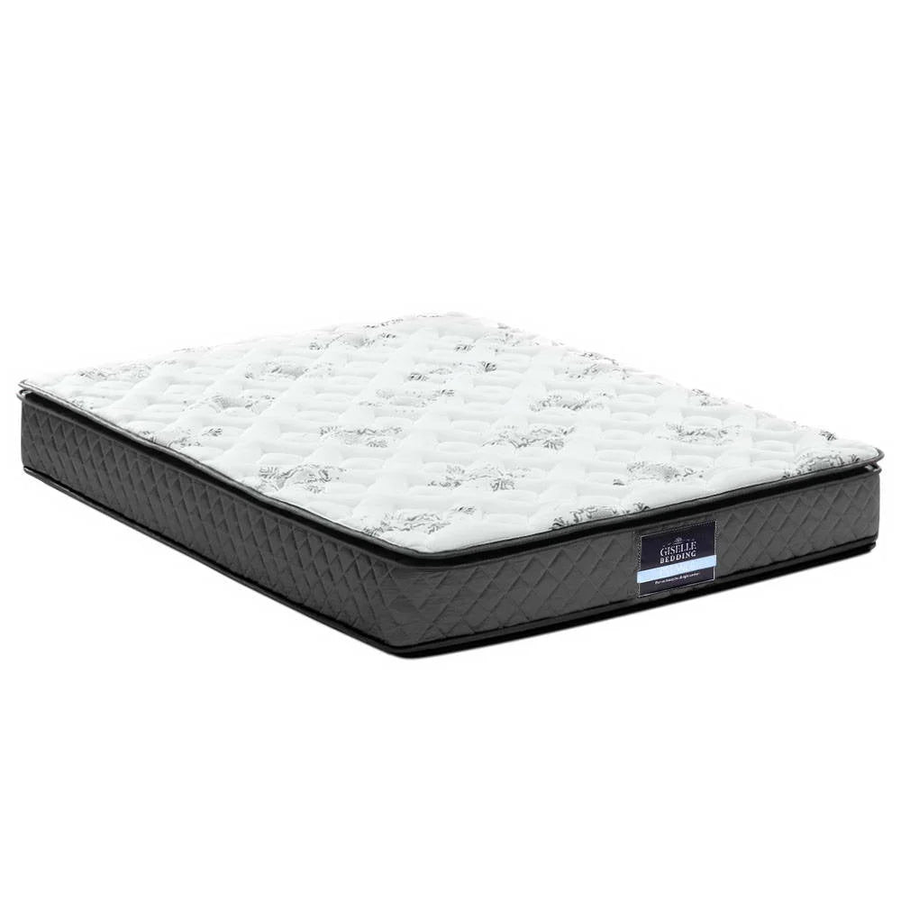 24cm mattress with rolled edge and quilted finish