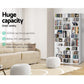 Shelf with book storage rack adjustable unit
