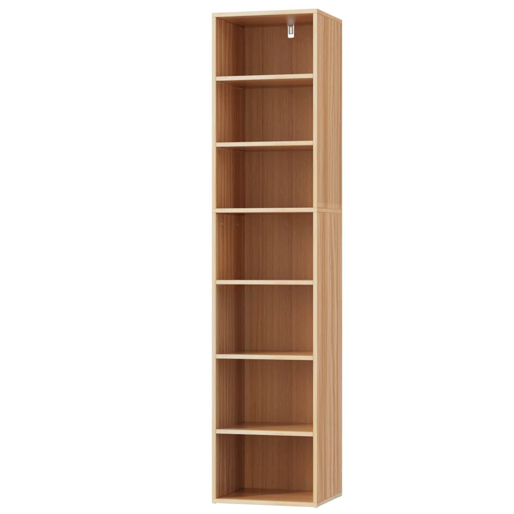 Bookshelf 7-Tier MILO - Pine