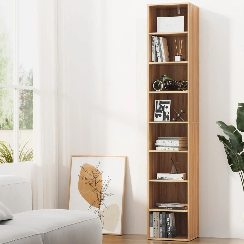 Bookshelf 8-Tier MILO - Pine
