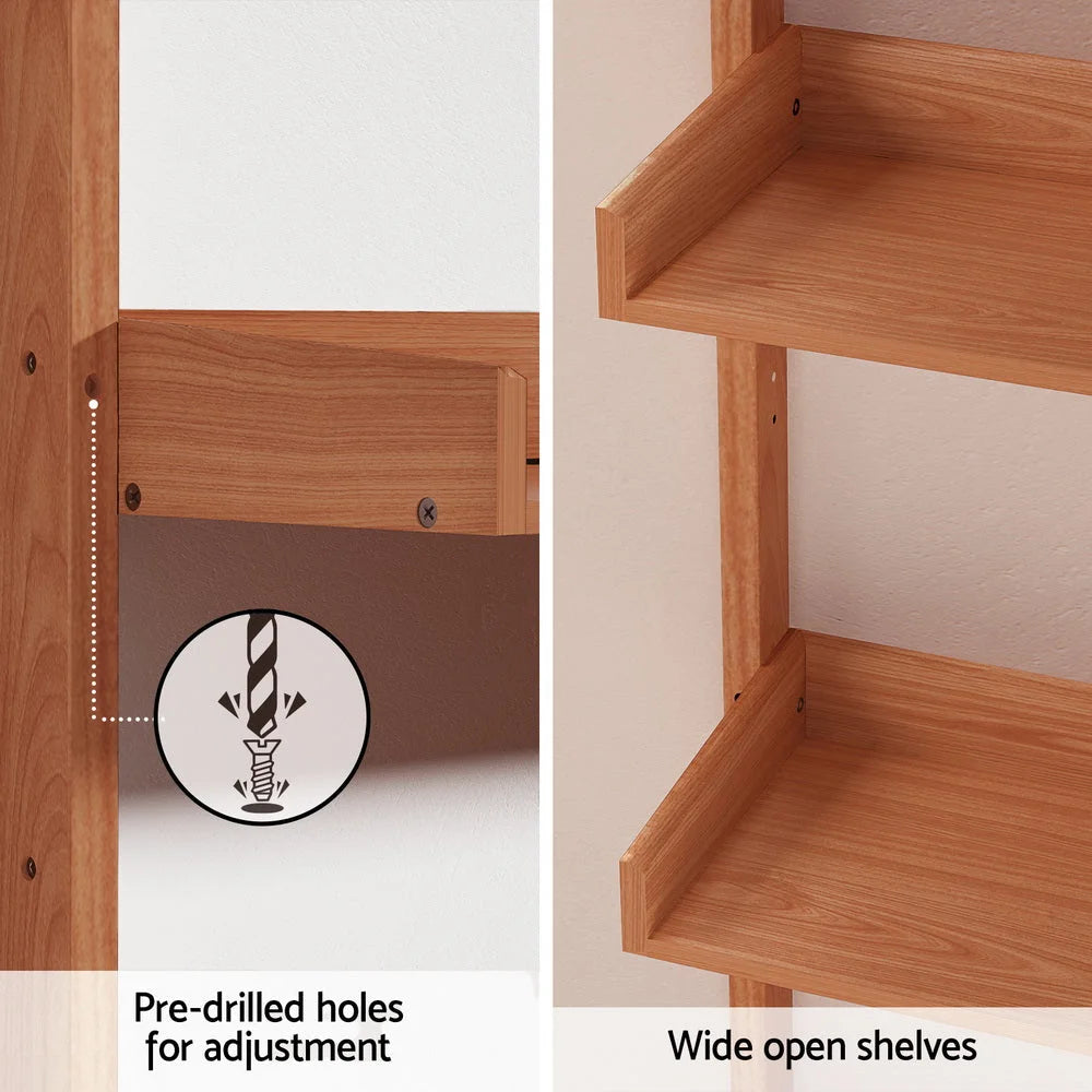 Bookshelf Floating Shelf - CAPIZ Oak - Furniture