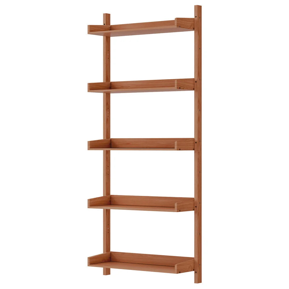 Bookshelf Floating Shelf capiz oak furniture 672