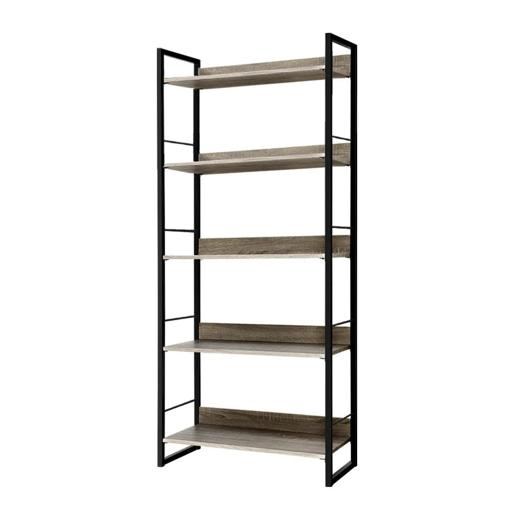 Bookshelf Wooden Display Shelves Bookcase Storage Shelf