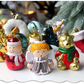 Boot Cut 72-Piece Christmas Bauble Set - Hand-Painted House