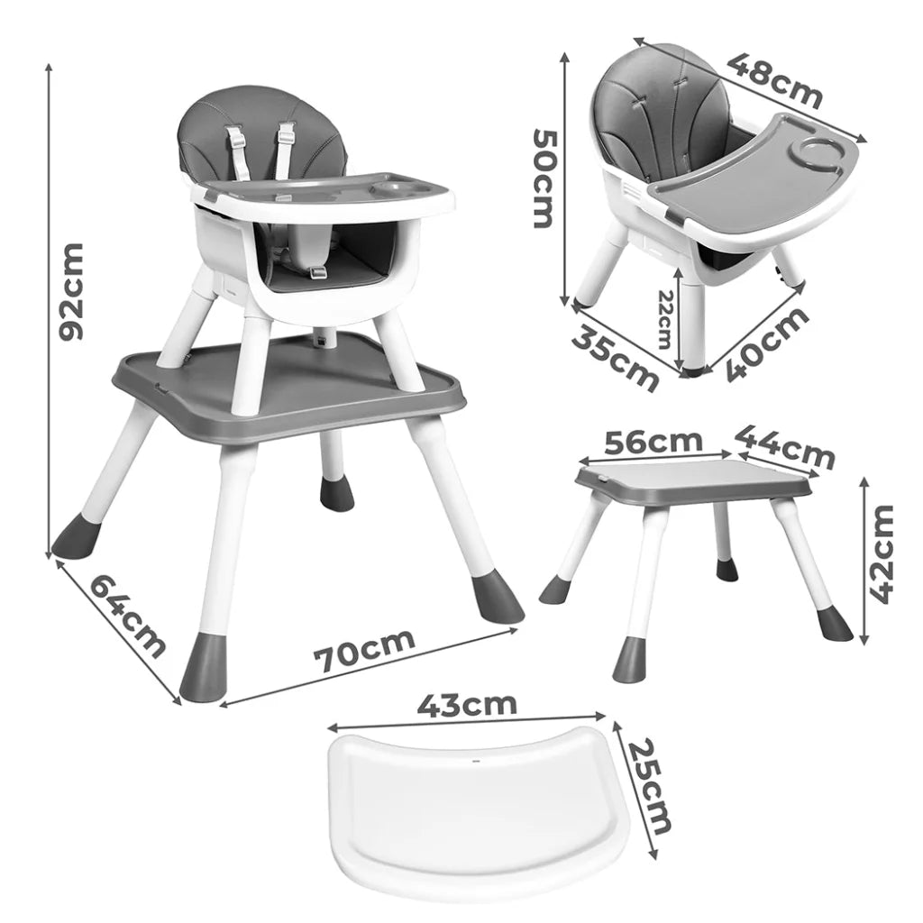 Bopeep 8-In-1 Baby High Chair-1973193478364073986