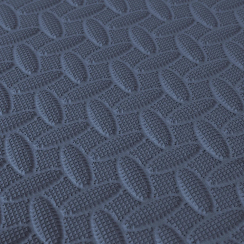 Navy foam floor mat set with textured footwell mat surfaces