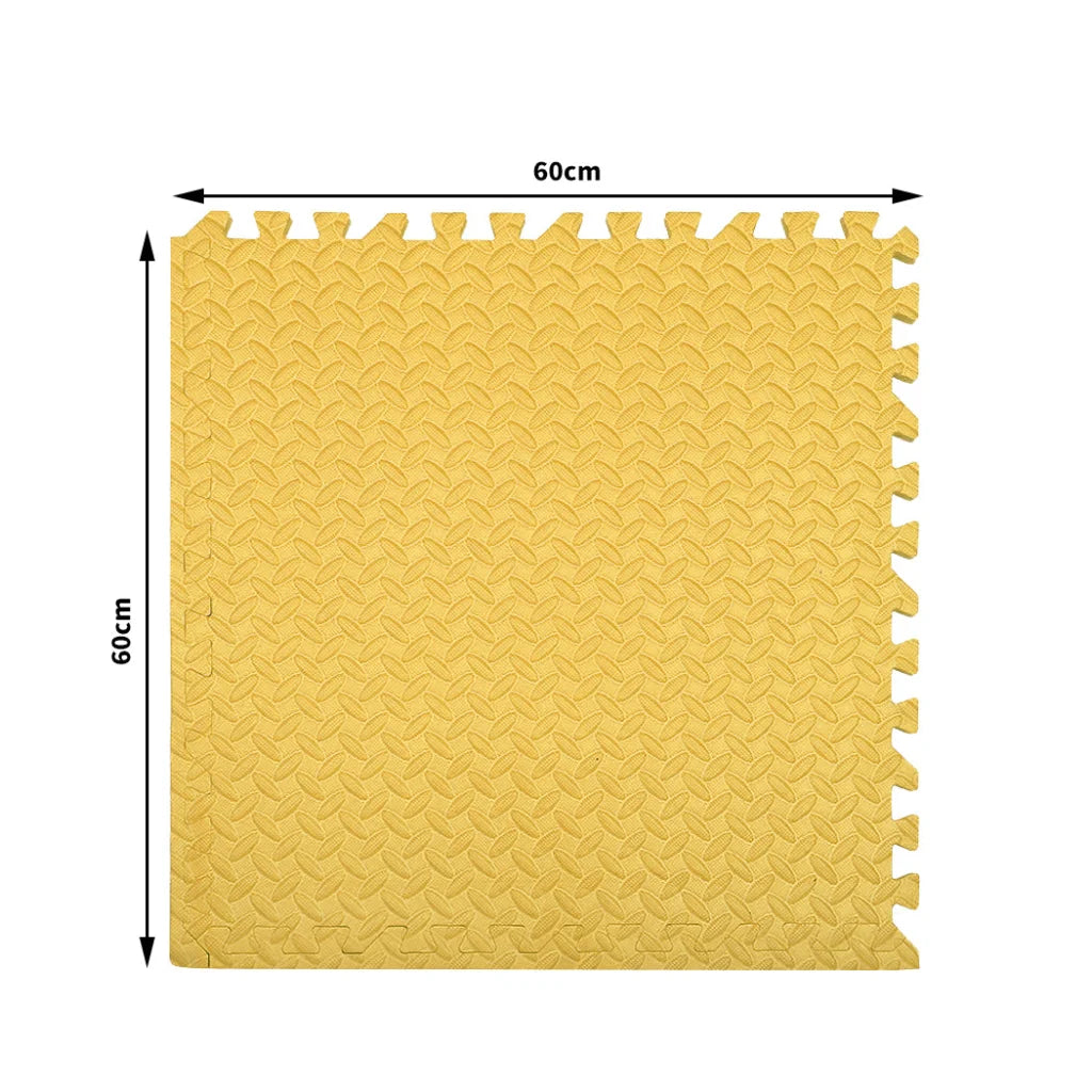 Bopeep EVA Foam Kids Play Mat Floor Yellow-1973193913950932994