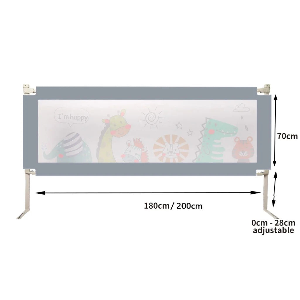 Bopeep Kids Baby Safety Bed Rail Guard King 776