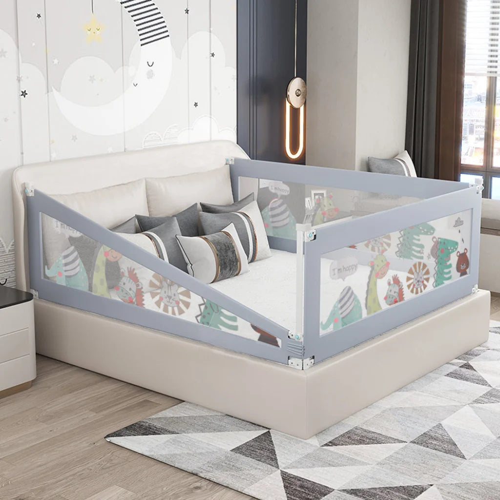 Bopeep Kids Baby Safety Bed Rail Guard King-1973193915293110279