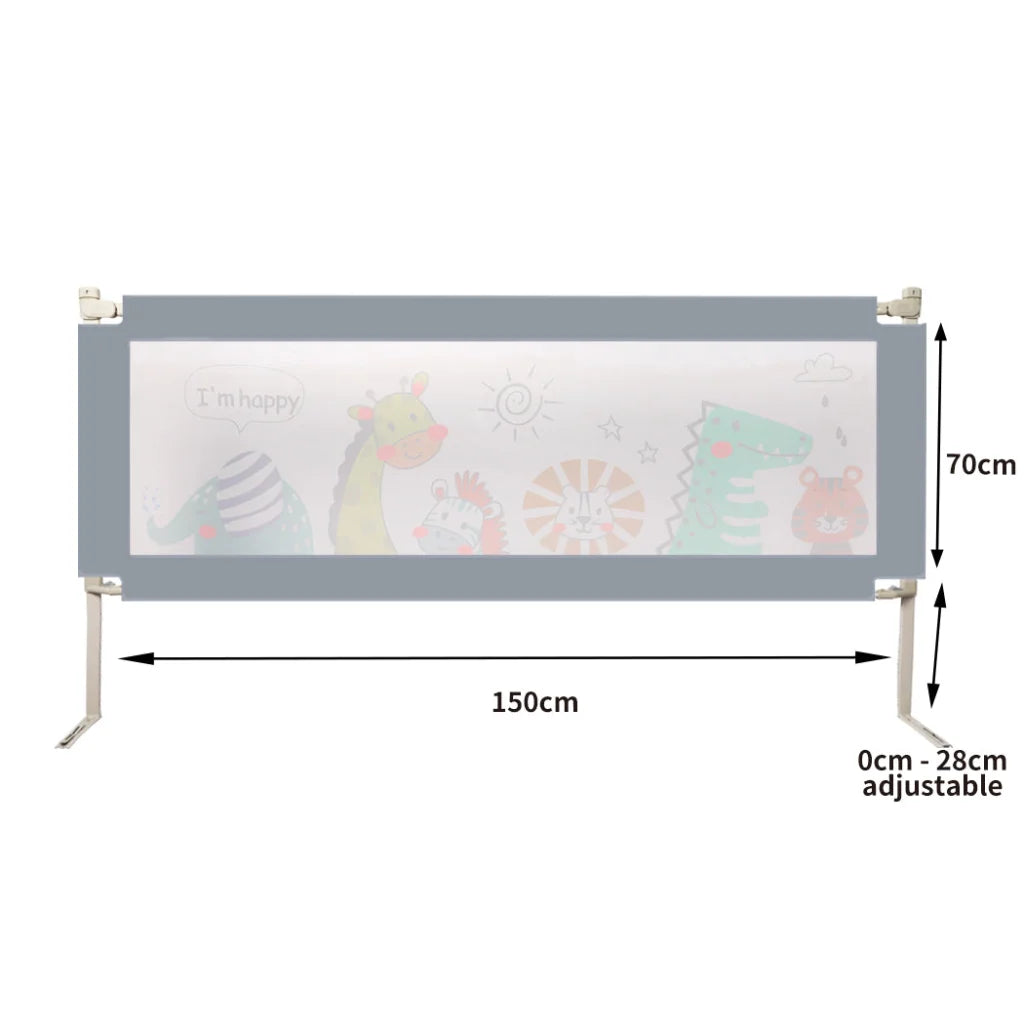 Bopeep Kids Baby Safety Bed Rail Guard Single-1973193916010336258