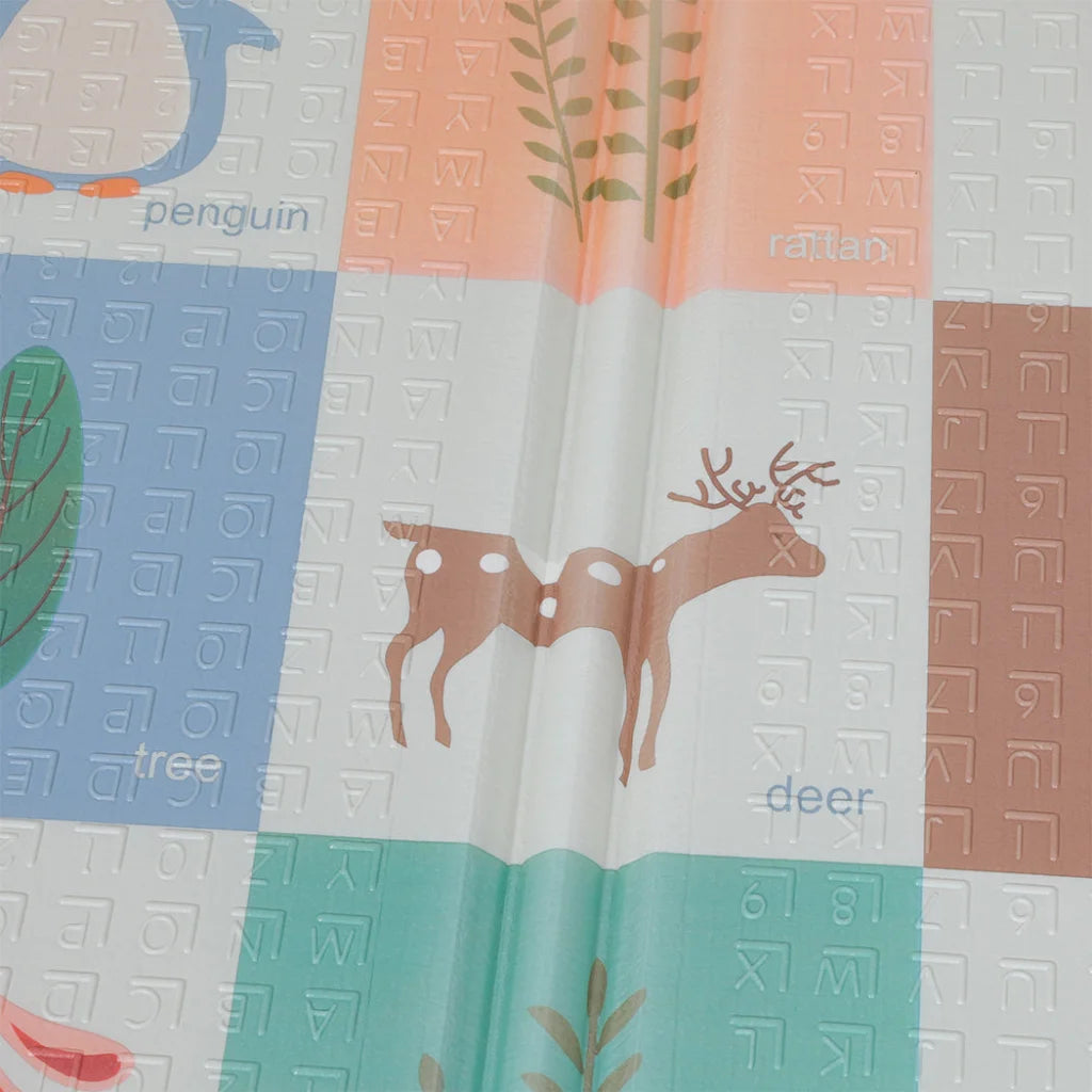 Bopeep play mat with colour matched pieces and support fittings