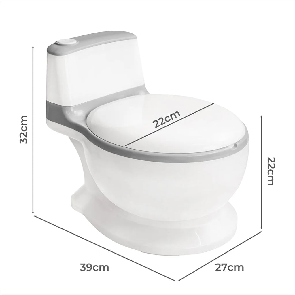 BoPeep Kids Potty Trainer Seat Safety Grey-1973193925472686082