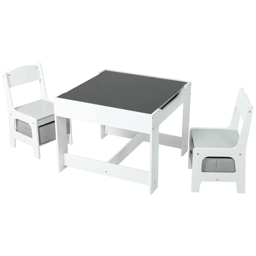 BoPeep Kids Table and Chairs Set Storage-1973193798536269825